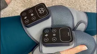 Обзор беспроводного массажера для коленей с подогревом IKEEPFIT | MAXwarm 4.0: тепло и вибрация д...