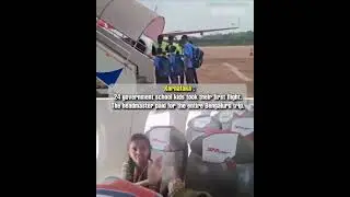 He Spent His Retirement Savings for This?! ✈️😭 #karnataka #firstflight #students