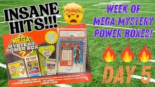🤯🔥CRAZY BOX of hits! NFL Mega Mystery Power Box!