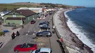 Stonehaven Beach Front Aberdeenshire March 2022