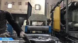 Automatic die casting process