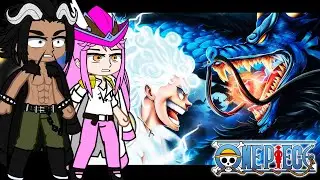 👒 Beast Pirates & Big Mom react to Luffy | 👒 Onepiece | GachaClub