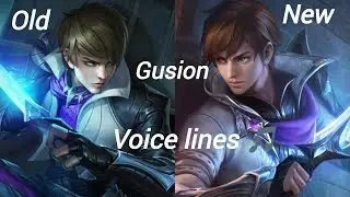 Old Gusion Vs New Gusion all sad voice lines, quotes and subtitles | mobile legends | Mlbb sad edit|