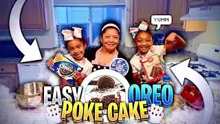 OREO POKE CAKE!!!!!