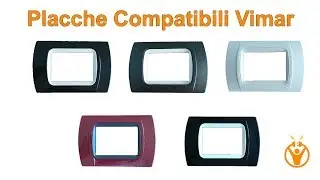 Placche Compatibili Vimar Eikon, Ark&egrave; e Plana - Listino Prezzi Campoelettrico.it