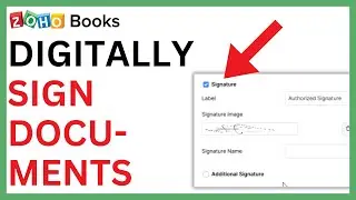 How to Digitally Sign Documents in Zoho Books [QUICK GUIDE]