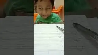 Capital letter A,B,C by nursery standard student anmol 
