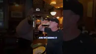John Cena shows off his Guinness drinking skills