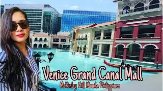 SashaMoralVlog #89: Venice Grand Canal Mall,McKinley Hill Taguig Philippines