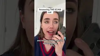 Answering THE SCAM call #shorts #comedy #funny