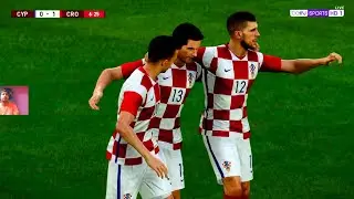Cyprus Vs Croatia -  World Cup Qualification 2022 &ndash; GAMEPLAY eFootball PES 2021
