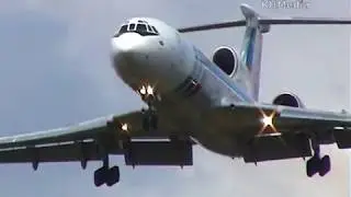 парад ретро тушек Внуково 2001-03 Ту-154