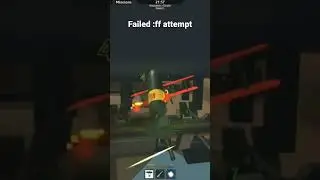 Failed :ff attempt lol | Zeppelin Wars (Roblox) #shorts #roblox #zeppelinwars #nuke #kamikaze