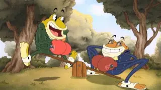Cuphead - Ribby and Croaks Boss Fight (Expert / S Rank)
