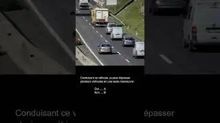 code de la route / d&eacute;passement