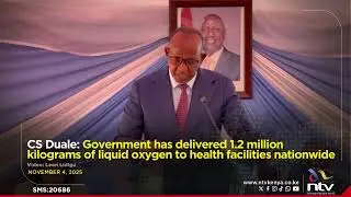 CS Duale: Правительство поставило 1,2 миллиона килограммов жидкого кислорода в медицинские учрежд...