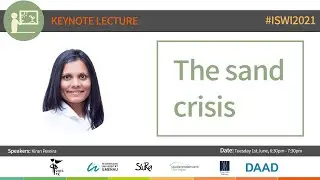 ISWI 2021 - Keynote Lecture: The Sand Crisis