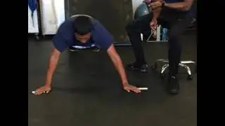 Davies Test (Closed Kinetic Chain Upper Extremity Stability Test)