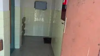 Innerdoorless 1970s Končar Elevator in Banja Luka, BiH