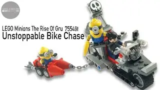 LEGO Minions 75549 - Unstoppable Bike Chase - Speedbuild
