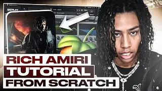 How To Make RICH AMIRI Type Beat FROM SCRATCH (War Ready)