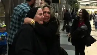 Iraqi Refugee Family Lands in US