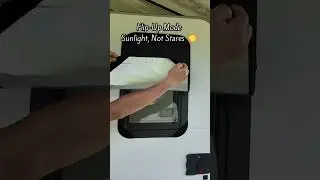 Blackout when you want privacy🥳Safoner RV window shade cover#safoner