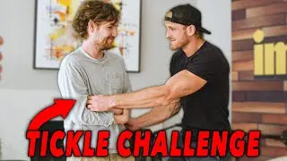 Logan Paul Vs Dax Flame: TICKLE CHALLENGE 😂