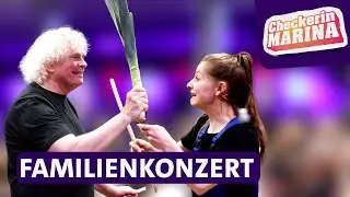 Checkerin Marina | Wir bauen uns ein Orchester | Familienkonzert mit Sir Simon Rattle und dem BRSO