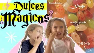 RETO BEAN BOOZLED 😱🍭 &iexcl;Caramelos deliciosos o con SABORES LOCOS sorpresa!