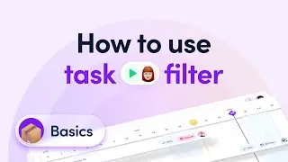awork tutorial: How to use task filter