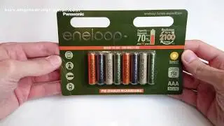 Panasonic Eneloop Expedition AAA 800 mAh - Unboxing