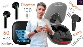 Wings Phantom 105 & 100 | Features & Reviews | Full Details in Hindi | Launch India,Price At Rs.1799