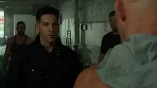 PUNISHER FIGHTS RUSSIANS IN GYM, FRANK FIGHTS RUSSIANS, PUNISHER S02E5 One-Eyed Jacks