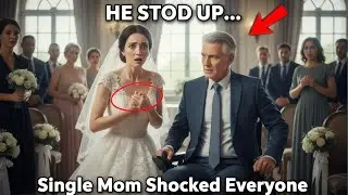 Single Mom Marries Disabled Billionaire — Shocking Wedding Moment#storytime 