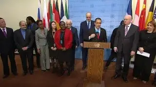 Venezuela & other UN Member States on International Law - Media Stakeout