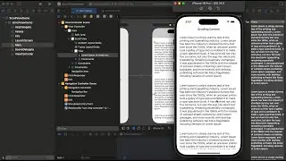 Scrollview constraints in iOS swift 6 - Xcode 16