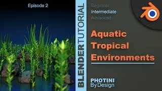 Tropical Aquarium Part 2 - Blender Tutorial