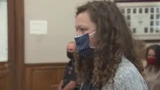 Daughter of Victoria Schafer speaks on behalf of Victoria's mother at sentencing