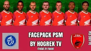 Facepack PSM Makassar BRI Liga 1 Indonesia for t99 patch | PES 2017