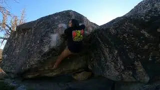 Dr. Roof V7- Erratica, Tahoe Bouldering, CA