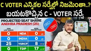 C-Voter Survey On AP Election 2024 | Mood of Andhra Pradesh | TDP | YCP | JanaSena | Mana Andhar