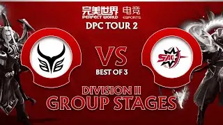 YBB Gaming vs Sparking Arrow Gaming Game 1 (BO3) DPC CN 2021/2022 Tour 2: Division II