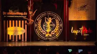 Miss & Mister Pole Dance Globe 2015 - Stella Rowland & Jaed Hardy - Gold - Doubles 18+