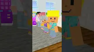 POCOYO MIRA LAS GUERRERAS K POP #shorts #minecraft  #smilingcritters  #minecraft  ​