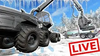 ARCTIC LOGGING LIVE | SUBSCRIBER LOGGING | LIVE STREAM | FARMING SIMULATOR 2017