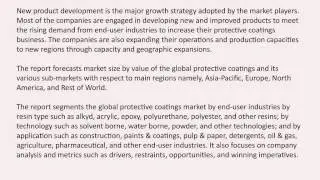 Protective Coatings Market worth $18,431 8 Million by 2019