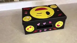 DIY buzón para san Valentín de emoji 😍😜