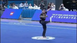 The 12th Asian Junior Wushu Championship 2025- 初级刀术-MAS-Bryan Wee Hao Quan- 2nd Place- Score: 9.073