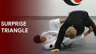 Triangle from De La Riva Guard
